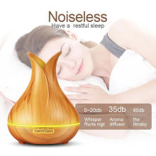 400ml Wood Grain Essential Oil Diffuser Humidifier Natural Home Fragrance Diffuser